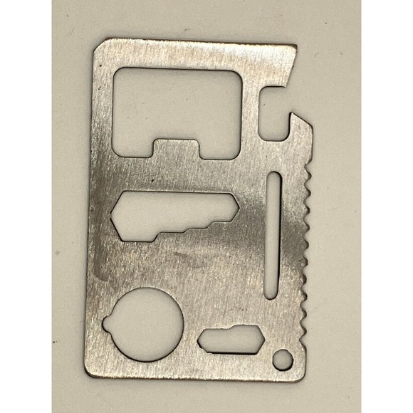 11 Tools Stainless Steel Multipurpose Pocket Survival Tool with case! - Picture 6 of 8